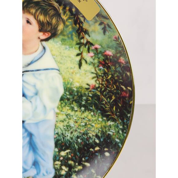 Little Sweethearts Sandra Kuck Fine China Year 1987 Wall Decor Plate 9" USA - Picture 5 of 11